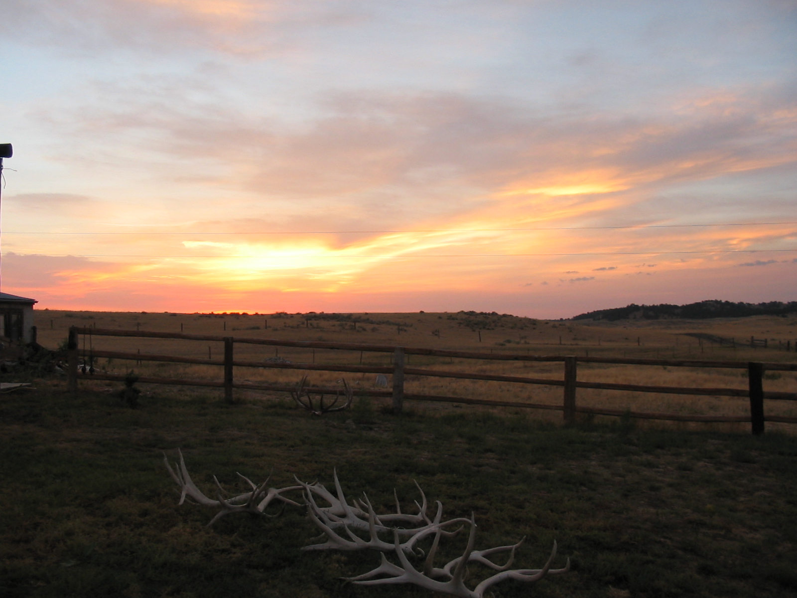Sunrise over the Black Hill mountains