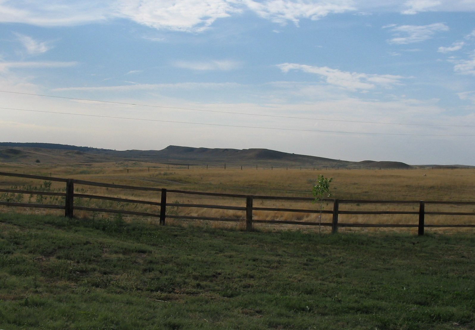Looking East to the Black Hills 
