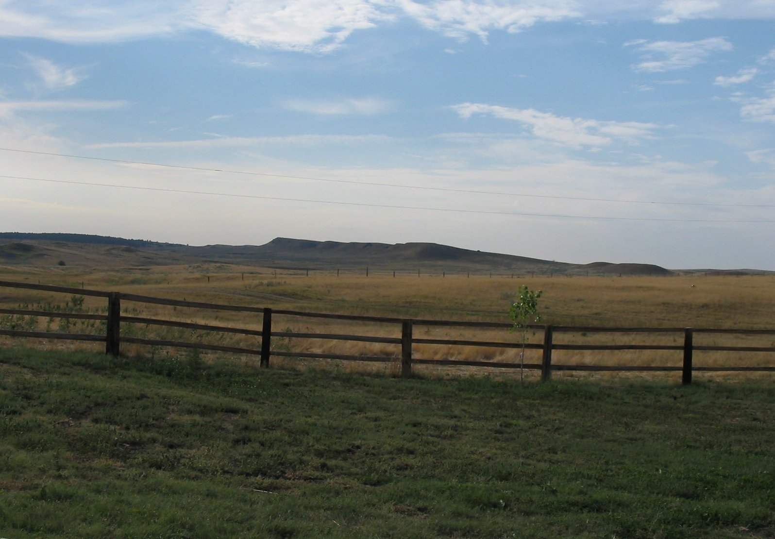 Looking East to the Black Hills 