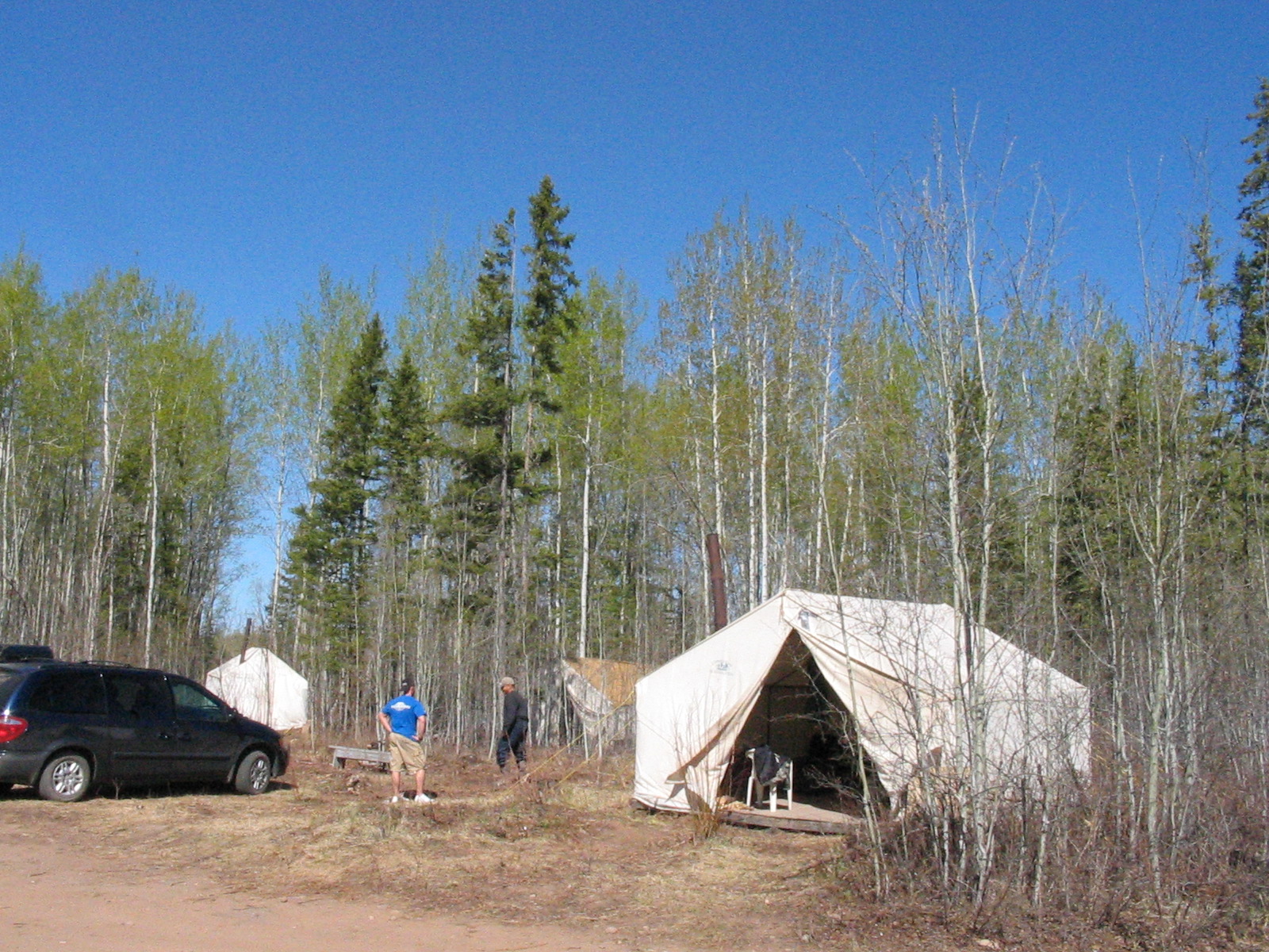 Tent Camp, Northern Alberta