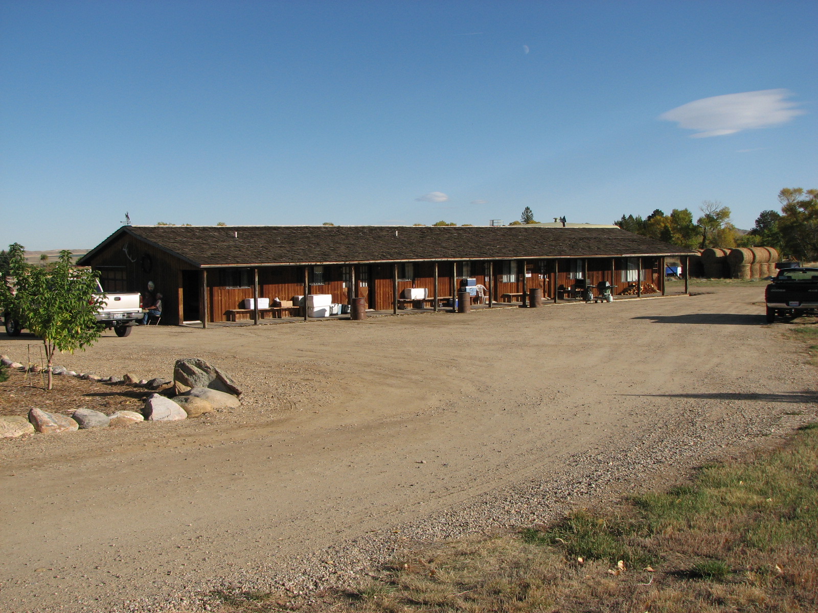 Camp in Wyoming