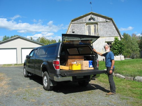 Packed and ready to go