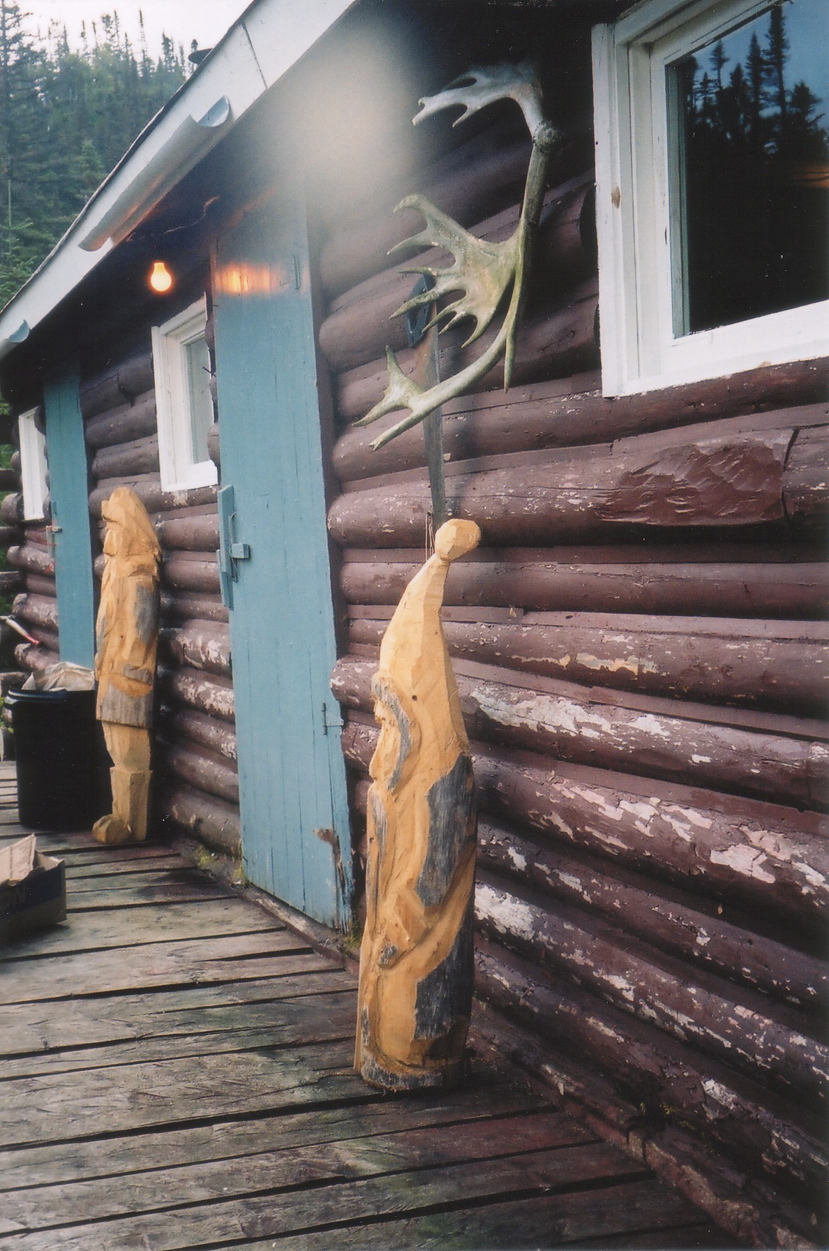 Door Guardians, Deer Lake camp
