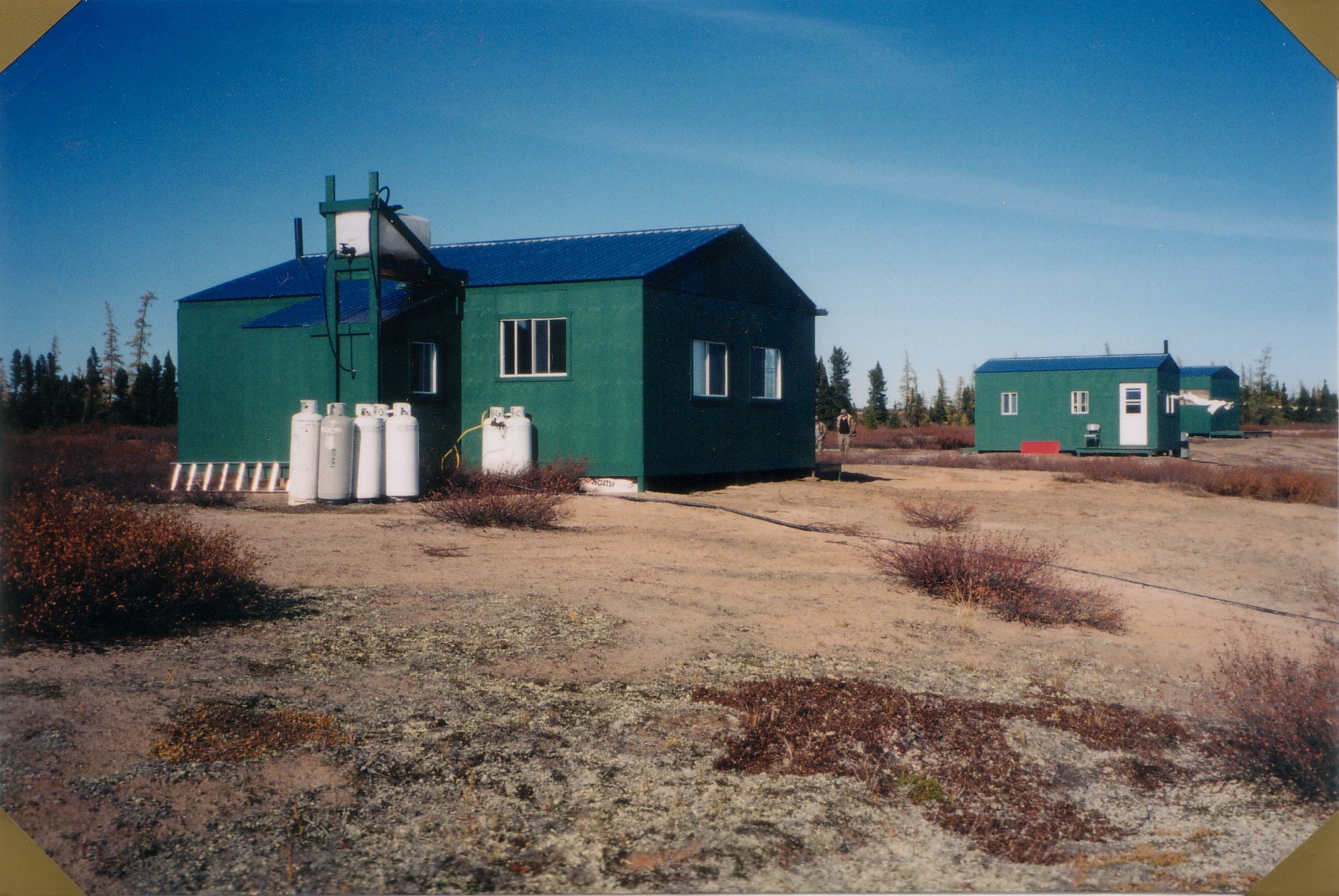 Camp at Lac Minto 